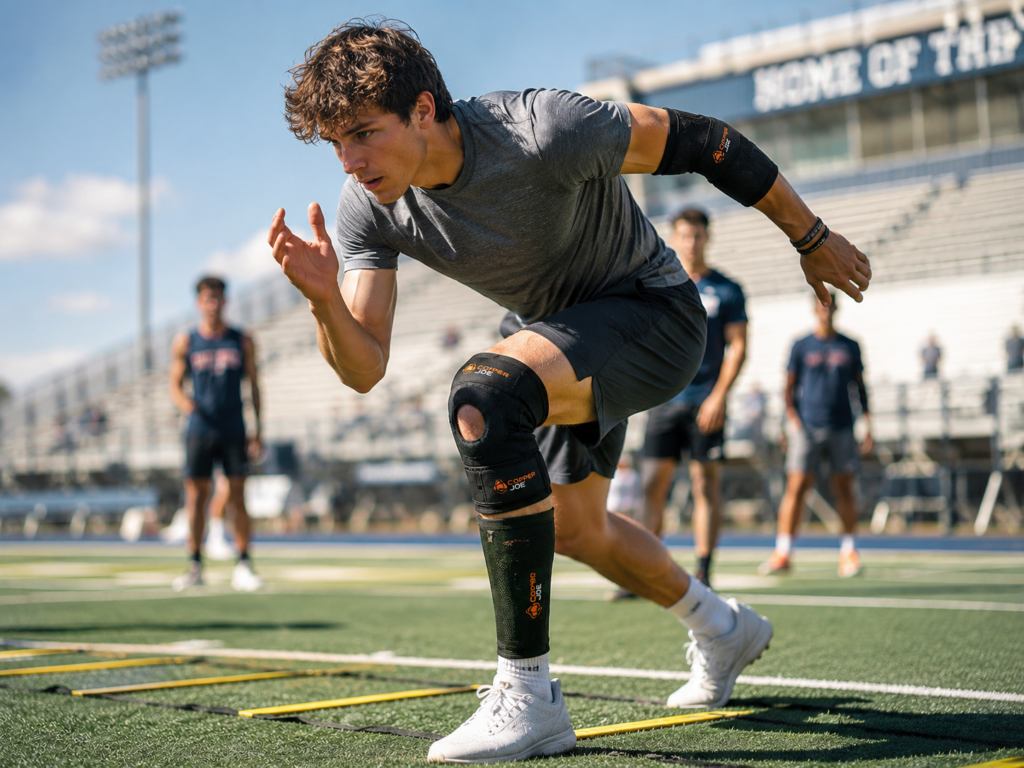 Copper Joe compression gear fits naturally into serious training, speed work, and athletic development.